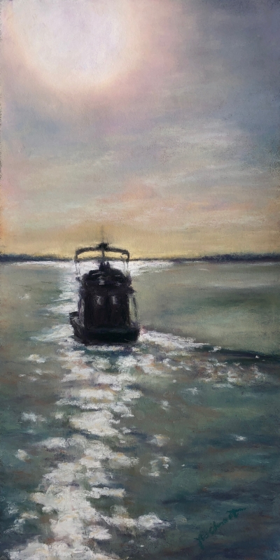 Another Day on the Bay by artist Julie Schmidt